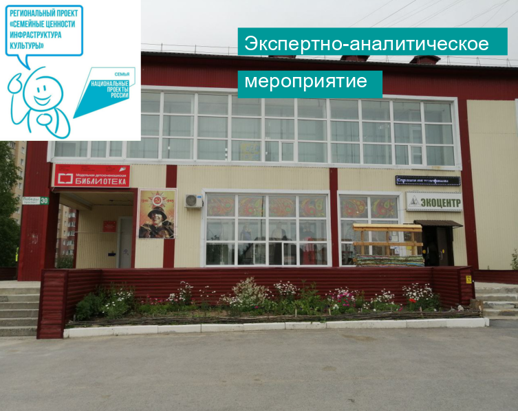 Информация о проведении экспертно-аналитического мероприятия «Анализ законности, результативности (эффективности) расходования бюджетных средств, направленных на реализацию регионального проекта «Семейные ценности и инфраструктура культуры»...»